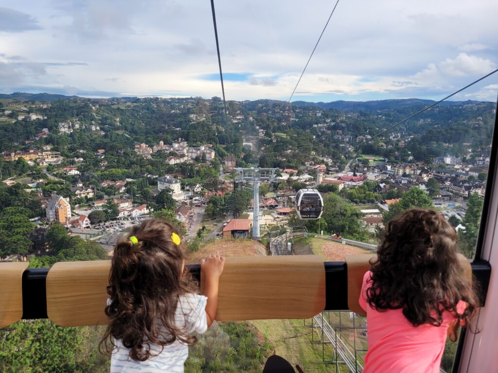 Teleférico cabine campos do jordão